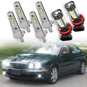 Kit de bombillas antiniebla de faros LED para Jaguar X-Type Sport Sedán 2004-2008 4 puertas 3,0 L V6 - Imagen 1 de 16