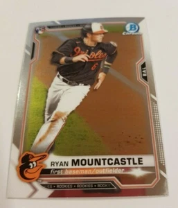 2021 Bowman Chrome - ' Ryan Mountcastle - Baltimore Orioles ' - RC - Bild 1 von 2