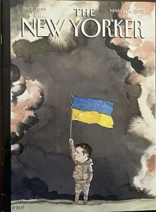 The New Yorker Magazine (March 14, 2022) Volodymyr Zelensky - Ukraine - Picture 1 of 1