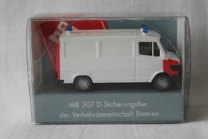 Wiking Mercedes 307 D Kasten SicherungsKw Verkehrsbereitschaft Bremen - Bild 1 von 2
