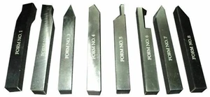 Utensili per forma di tornio HSS 1/4" - Foto 1 di 5