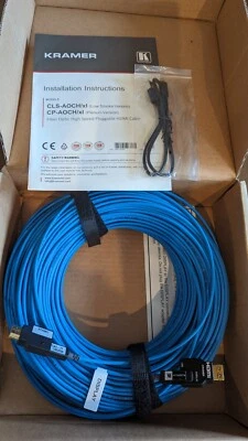 Kramer CLS-AOCH/XL-328 HDMI Fiber Optic Cable 100m - Image 1 of 3
