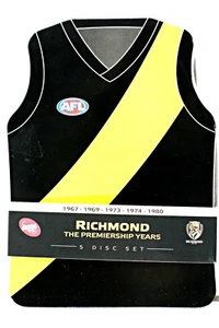 AFL The Premiership Years Richmond (Limited Edition Club Tin)New DVD REGION 4 - Picture 1 of 9