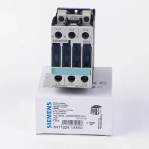 1PZ NUOVO CONTATTORE SIEMENS 3RT1024-1AK60 3RT10241AK60 - Foto 1 di 6