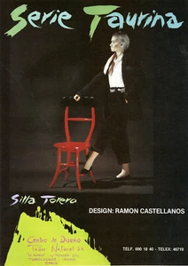 "SERIE TAURINA Ramon CASTELLANOS" Annonce originale entoilée années 80   26x34cm - Imagen 1 de 1
