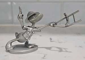 Disney Donald Duck Lion Tamer 4" Figurine Hudson Fine Pewter #3861 - Picture 1 of 4