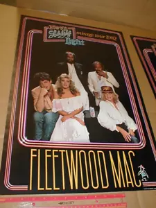 Fleetwood Mac Christine McVie NOS 1982 original Mirage Tour vtg original poster - Picture 1 of 7