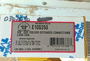 New Sporlan E10S250 5/8" ODF Solder extended solenoid valve (less coil) - Picture 1 of 9