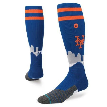 Stance MLB New York Mets Bridge Royal OTC Socks (L) Cover