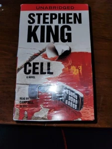 Cell Stephen King Novel Audio Book 2006 Cassettes In Box Unabridged - Imagen 1 de 1