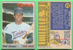1970 Topps - #290 - Rod Carew (HOF) Minnesota Twins - Picture 1 of 1