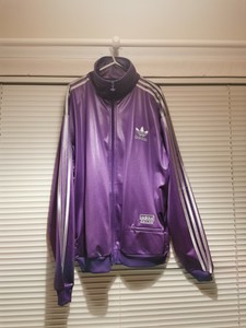 adidas tracksuit mens purple