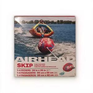 @ Airhead Skip Booster Ball 4 Tow Ropes Water Tube/Towables/Boat 1-4 Riders π - Picture 1 of 8