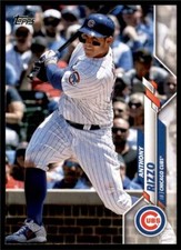 2020 Topps Series 1 Base #51 Anthony Rizzo - Chicago Cubs