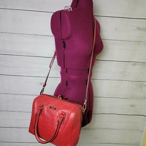 Kate Spade Rialto Place Alessa Croco-embossed Leather Satchel Bag EUC $458 Msrp - Picture 1 of 12