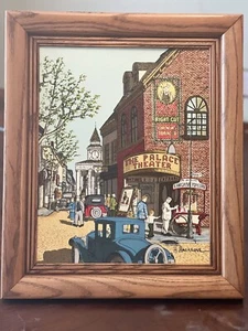 Certified Authentic H. Hangrove Painting - Picture 1 of 5