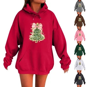 Women's Hoodies Sweatshirts Clothes Teen Girl Casual Sweater Pullover Fashion - Picture 1 of 33