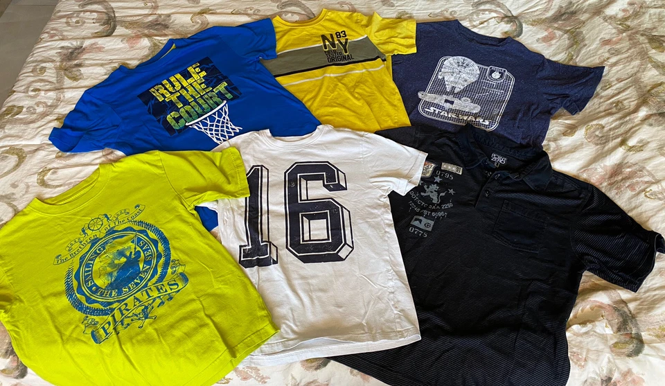 Lote de 6 camisas niño (talla 10/12) Foto 1 de 1