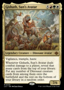 FOLIE - Gishath, Sonnenavatar - Ixalan (XLN) - Bild 1 von 1