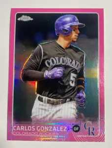 Pink Refractor ~ 2015 Topps Chrome ~ You Pick From List - Picture 1 of 4