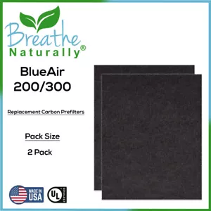 Replacement Carbon Pre-Filter 2-Pack For BlueAir 200/300 Series Air Purifiers - Picture 1 of 5