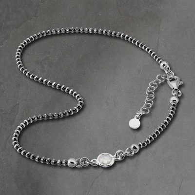 Silberdream 27cm Cavigliera per Donna Annerito Glitter Zirconia Argento SDF2244K - Immagine 1 di 3