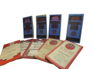 Job Lot x 9 of Vintage Ordinance Survey 1 Inch Maps Of England And Wales 1950/60 - Picture 1 of 24