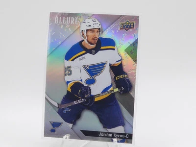 2024-25 Upper Deck Allure - Jordan Kyrou #76 GLITTER BOMB - Image 1 of 2