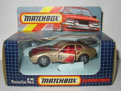 MATCHBOX SUPER KINGS K-98 PORSCHE 944 SIN USAR, EN CAJA Foto 1 de 4