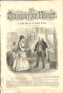 Sunday at Home Magazine #1041 1874 Christian Religious Tract Society London - Bild 1 von 1
