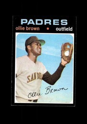 1971 Topps Set-Break No505 Олли Браун почти как новая или лучше *GMCARDS* - Изображение 1 из 2