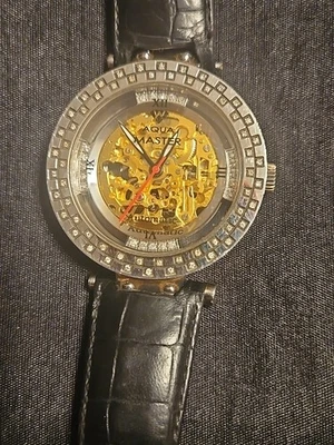 Men’s Aquamaster Diamond Watch Diamond Working - Image 1 of 4