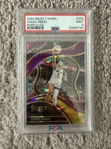 2024 Panini Select WNBA - Courtside Angel Reese #202 Purple Ice Prizm /149 (RC) - Picture 1 of 2