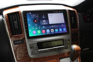 TOYOTA VELLFIRE ALPHARD 2002-10 9" NAVI ANDROID 15.0 WIRELESS CARPLAY WIFI 4G - Picture 1 of 3