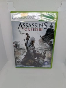 ASSASSIN'S CREED III 3 XBOX 360 NUEVO SELLADO DE FÁBRICA - Imagen 1 de 4