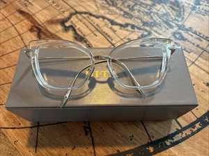 Dita AMORLY Brille Kristallklar und Weißgold (DTX408-A-02) - Bild 1 von 3