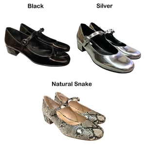 Steve Madden Women's Mary Jane Buckle Low Block Heel - Picture 1 of 21