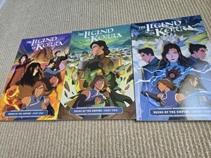 Die Legende von Korra Ruinen des Imperiums Comics Band 1,2,3 - Bild 1 von 3