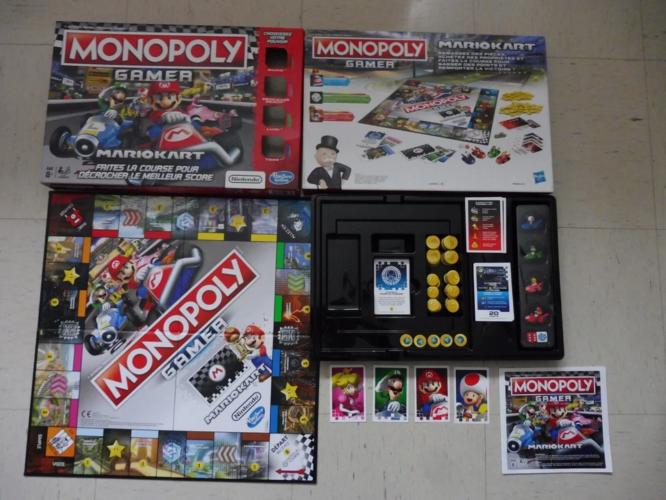 Jeu de société MONOPOLY GAMER MARIO KART - Nintendo - Hasbro Gaming - 2018 - Photo 1/1
