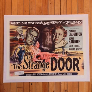 The Strange Door (1951) Original 1/2 Blatt Filmplakat 22x28" B - Leinenrücken - Bild 1 von 5