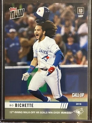 2019 Topps Now #839 Bo Bichette Toronto Blue Jays CALL-UP - Image 1 of 2