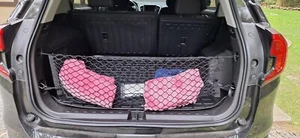 Rear Trunk Envelope Style Mesh Cargo Net For CHEVY EQUINOX GMC TERRAIN 2018-2025 - Picture 1 of 24