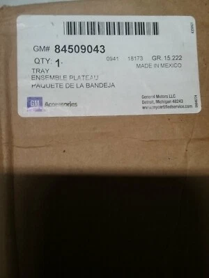 2018-2020 Buick Enclave GM Integrated Rear Seat Back & Cargo Liner 84509043 - Image 1 of 4