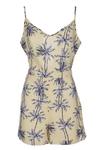 ONLY Damen Overall Jumpsuit Playsuit Damenoverall blumen gelb NEU Größe 42 - Bild 1 von 1