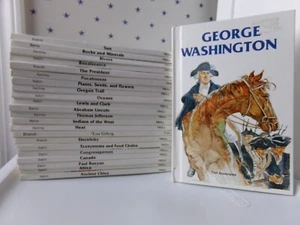 Vtg TROLL ASSOCIATES 23 History Science President Biography Picture Book Lot 20+ - Picture 1 of 10