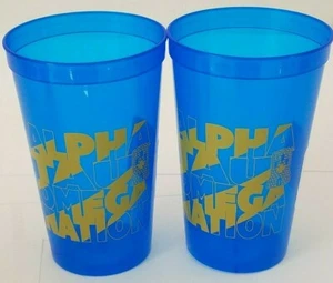 ALPHA TAU OMEGA Plastic Cup 3-PACK - Picture 1 of 1