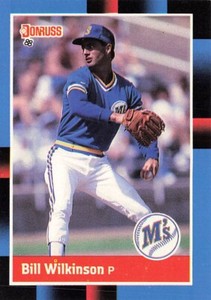 1988 Donruss Bill Wilkinson 568 Seattle Mariners