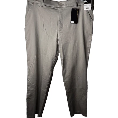 Lee Comfort Cintura Champiñón Recto - Pierna Talla 16, Cómoda y Elastizada Nueva Foto 1 de 4