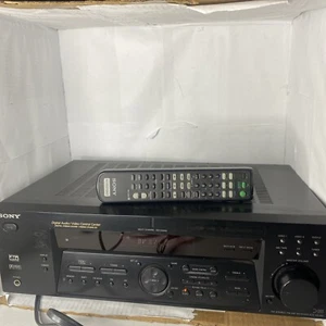 Sony FM-AM Receiver Digital Audio Video Control Center STR-DE485 getestet & Fernbedienung - Bild 1 von 11