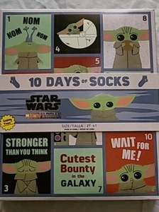 10 Days Of Socks, Star Wars, Mandalorian - Picture 1 of 2